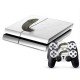 3D Dinosaur Pattern Protective Skin Sticker Cover Skin Sticker for PS4 Game Console