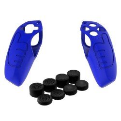 Game Handle Non-Slip Silicone Protective Cover Thumb Thicker Sleeve Rocker Cap For PS5(Blue)