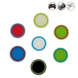 7 PCS Silicone Thumb Stick Cap Joystick Grip Cover for XBOX One / Sony PS4 / PS3
