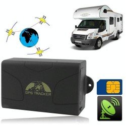 GSM / GPRS / GPS Portable Vehicle Tracking System, Support TF Card Memory, Band: 850 / 900 / 1800 / 1900Mhz