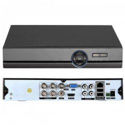 COTIER A41U-ZS 5 in 1 4 Channel Dual Stream H.264 1080N  AHD DVR, Support AHD / TVI / CVI / CVBS / IP Signal(Black)