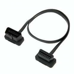 16PIN Car OBD Diagnostic Extended Cable OBD2 Male to Female Cable, Cable Length: 60cm