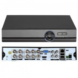 COTIER A81U-ZS 5 in 1 8 Channel Dual Stream H.264 1080N AHD DVR, Support AHD / TVI / CVI / CVBS / IP Signal (Black)