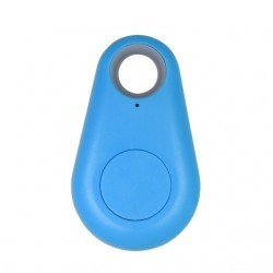 Keyfinder Wallet Dog Cat kids GPS locator anti lost keychain Smart Search Bluetooth Tracker Tag(Blue)
