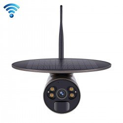 ESCAM QF360 1080P Full HD Outdoor Rechargeable Battery Solar Panel WiFi IP Camera, Support Night Vision / PIR Motion Detection /