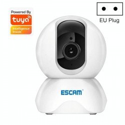 ESCAM TY001 1080P HD WiFi IP Camera, Support Night Vision & Motion Detection & Two Way Audio & TF Card, EU Plug