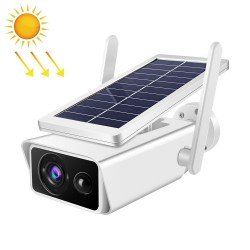 T13-2 1080P HD Solar Powered 2.4GHz WiFi Security Camera without Battery, Support Motion Detection, Night Vision, Two Way Audio,
