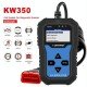 KONNWEI KW350 OBDII 12V Car Diagnostics Detector Scanner with 2 inch Black And White Display Screen V007 for Audi / Volkswagen