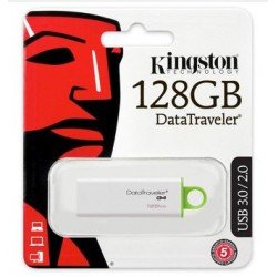128GB USB 3.0 DTIG4 USB FLASH DRIVE WITH KEY RING KINGSTON