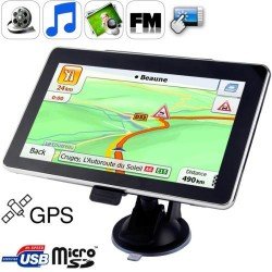7.0 inch TFT Touch-screen Car GPS Navigator, Built in 4GB Memory, Mini USB Port, Touch Pen, Voice Broadcast, FM Radio function, 