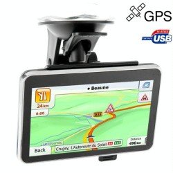 4.3 inch TFT Touch-screen Car GPS Navigator, Built-in speaker, Built-in 4GB Memory and Map, Without Bluetooth, Resolutions: 480 