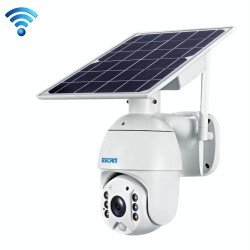 ESCAM QF280 HD 1080P IP66 Waterproof WiFi Solar Panel PT IP Camera without Battery, Support Night Vision / Motion Detection / TF